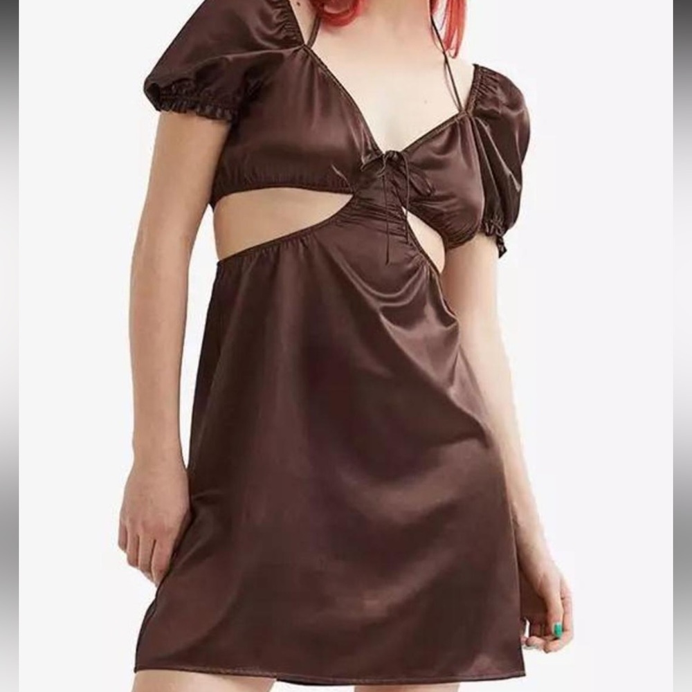H&M Chocolate Brown Dress